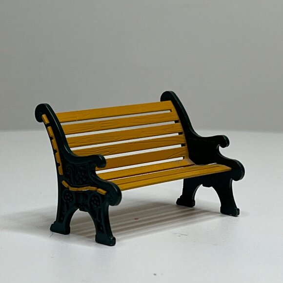 Dept 56 Wrought Iron Park Bench Christmas Village Accessory 1993 (no box) - Picture 4 of 5